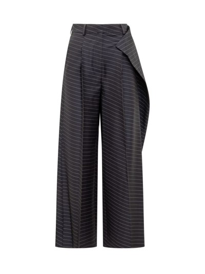 Shop Jw Anderson J.w. Anderson Pant With Side Panel In Blue