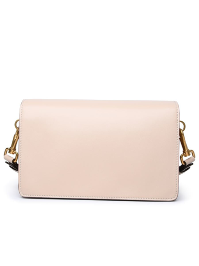 Shop Tod's Beige Leather Bag In Cream