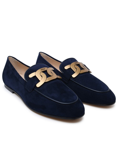 Shop Tod's Mocassino Kate In Blue