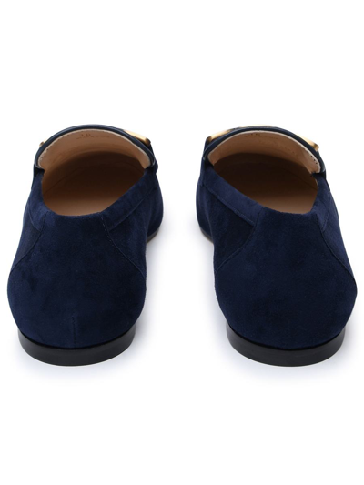 Shop Tod's Mocassino Kate In Blue