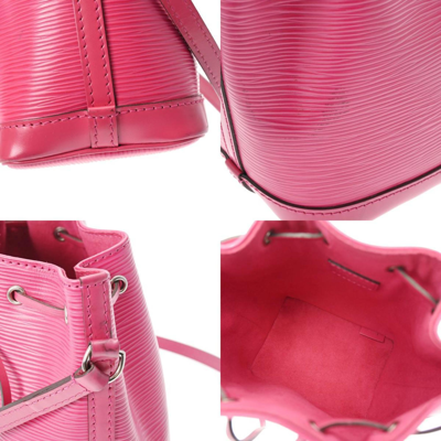 Pre-owned Louis Vuitton Noe Pink Leather Shoulder Bag ()