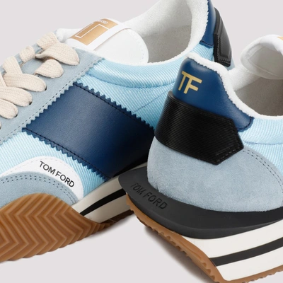 Shop Tom Ford James Sneakers Shoes In Blue