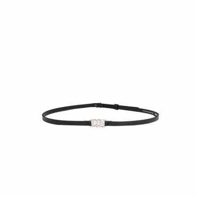 Shop Dsquared2 Be Icon Buckle Fastened Belt In Black