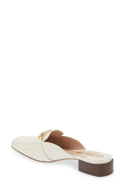 Shop Tom Ford Whitney Loafer Mule In Cream
