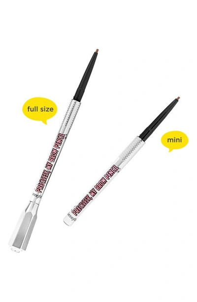 Benefit Cosmetics Precisely, My Brow Pencil Waterproof Eyebrow Definer Shade 3 0.002 / 0.08g In 03 Warm Light Brown