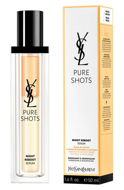 Shop Saint Laurent Pure Shots Night Reboot Resurfacing Serum, 1 oz