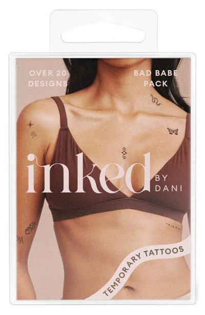 Shop Inked By Dani Bad Babe Temporary Tattoos In Black