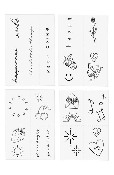 Shop Inked By Dani Feel Good Temporary Tattoos In Black