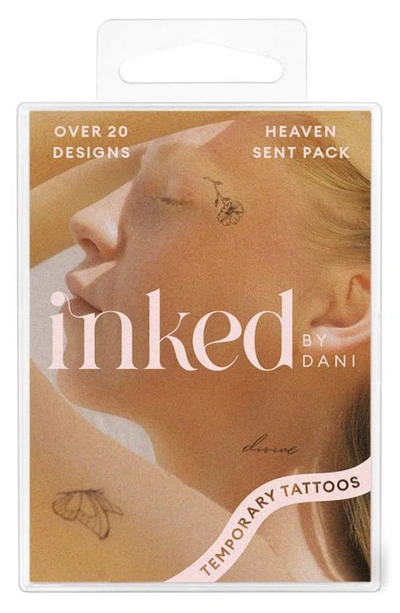 Shop Inked By Dani Heaven Sent Temporary Tattoo Pack In Black