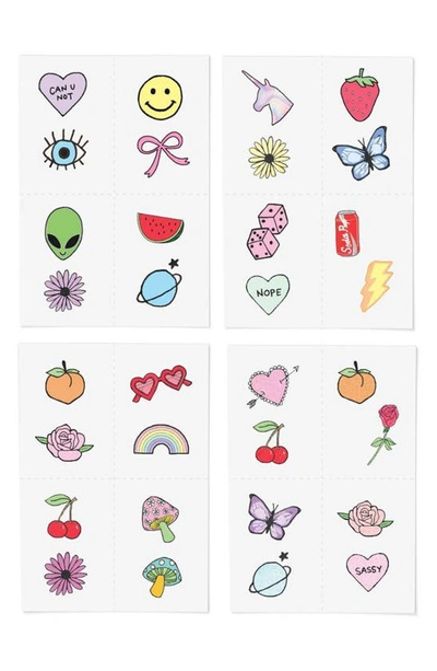 Inked By Dani Retro Little Temporary Tattoos In Multi