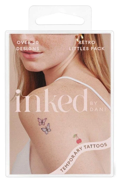 Shop Inked By Dani Retro Little Temporary Tattoos In Multi