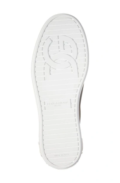 Shop Dolce & Gabbana Portofino Sneaker In 8b979 Black/ Silver