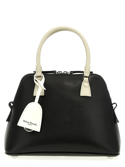 Shop Maison Margiela 5ac Classique Mini Hand Bags White/black
