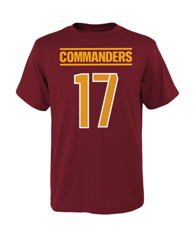 Shop Outerstuff Big Boys Terry Mclaurin Burgundy Washington Commanders Mainliner Player Name And Number T-shirt