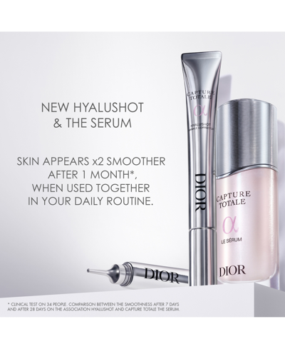 Dior Capture Totale Hyalushot Wrinkle Corrector With Hyaluronic Acid In No Color