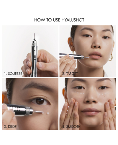 Shop Dior Capture Totale Hyalushot Wrinkle Corrector With Hyaluronic Acid In No Color