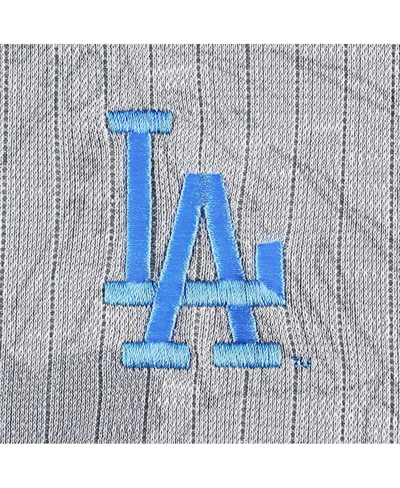Shop Tommy Bahama Men's  Gray Los Angeles Dodgers Big And Tall Miramar Blooms Polo Shirt