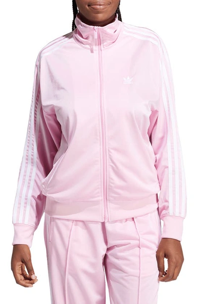 Shop Adidas Originals Firebird Recycled Polyester Track Jacket In True Pink