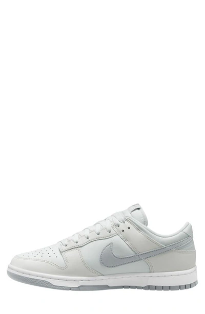 Shop Nike Dunk Low Retro Sneaker In White/ Smoke Grey/ Platinum