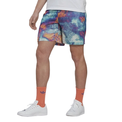 Shop Adidas Originals Mens  Skate All Over Print Mesh Shorts In Multi