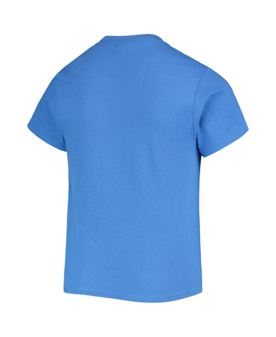 Soft As A Grape Youth  Royal Los Angeles Dodgers Distressed Logo T-shirt In Royal
