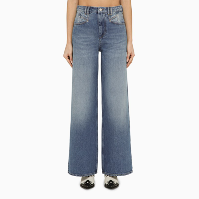 Shop Isabel Marant | Loose Blue Washed Denim Jeans