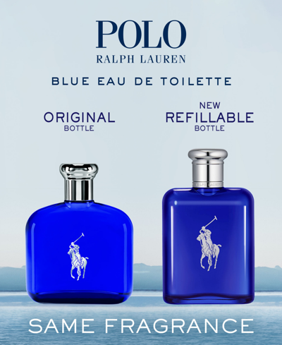 Shop Ralph Lauren Men's 3-pc. Polo Blue Eau De Toilette Gift Set In No Color