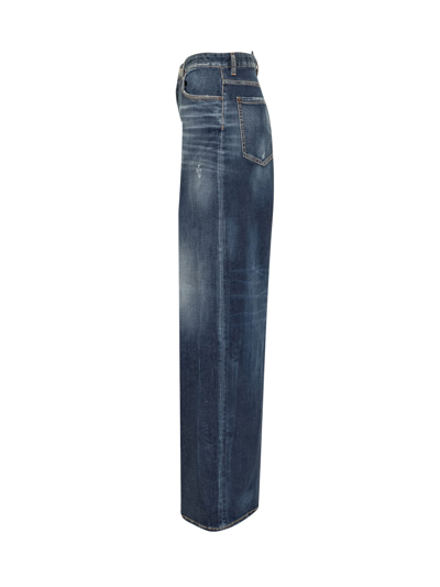 Shop Dsquared2 Traveller Jeans In Navy Blue