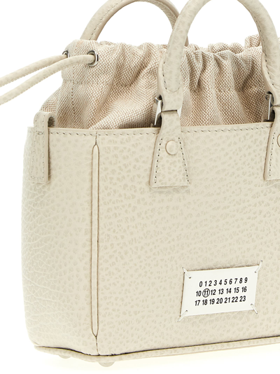 Shop Maison Margiela 5ac Tote Horizontal Handbag In Gray