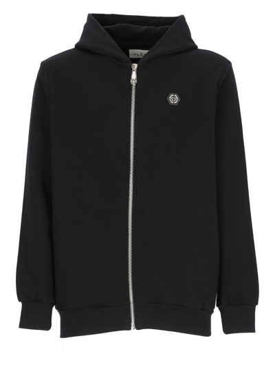 Shop Philipp Plein Hexagon Sweatshirt In Black