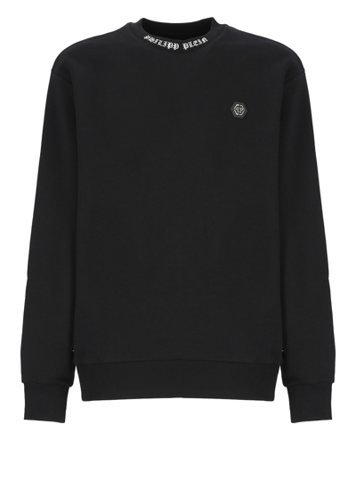 Shop Philipp Plein Hexagon Sweatshirt In Black