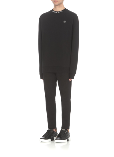 Shop Philipp Plein Hexagon Sweatshirt In Black