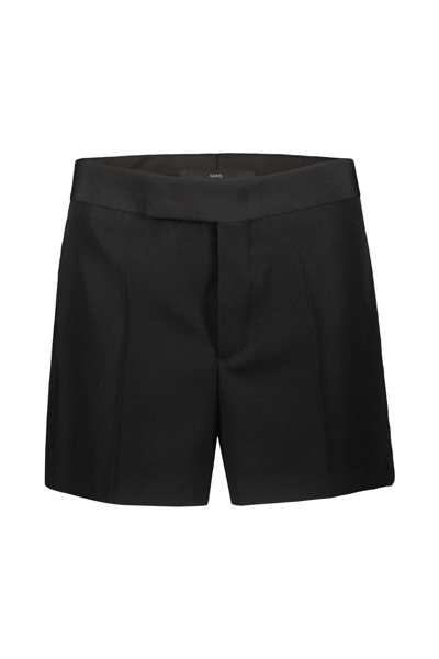 Shop Sapio Panama Shorts In Black