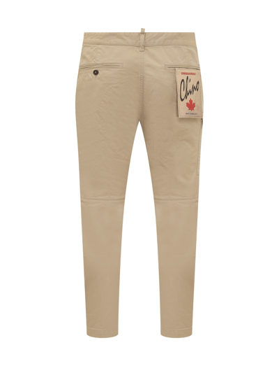 Shop Dsquared2 Sexy Cargo Pants In Stone