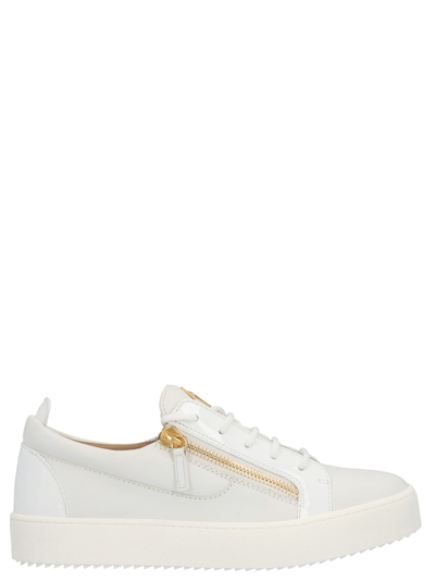 Shop Giuseppe Zanotti May London Sneakers In White