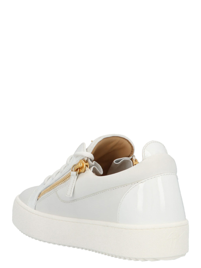 Shop Giuseppe Zanotti May London Sneakers In White