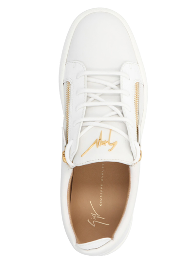 Shop Giuseppe Zanotti May London Sneakers In White