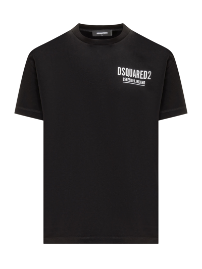 Shop Dsquared2 Ceresio 9 T-shirt In Black