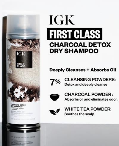 Igk Hair First Class Charcoal Detox Dry Shampoo In No Color