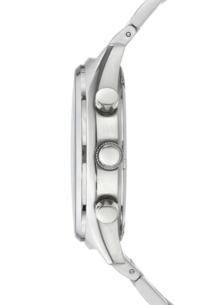 Porsamo Bleu Charlie Multifunction Bracelet Strap Watch, 45mm In Silver