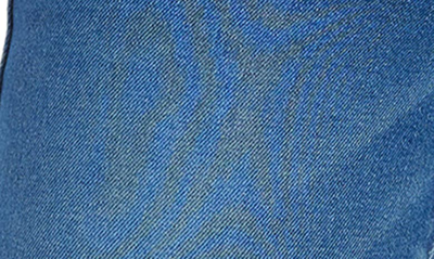 Good American Good Curve High Waist Distressed Straight Leg Jeans In Indigo337