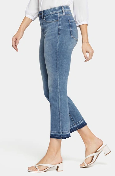 Shop Nydj Marilyn Cool Embrace® Release Hem High Waist Ankle Straight Leg Jeans In Fantasy