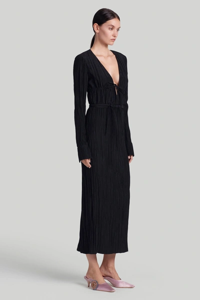 Shop Altuzarra 'carol' Dress In Black