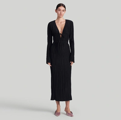 Shop Altuzarra 'carol' Dress In Black