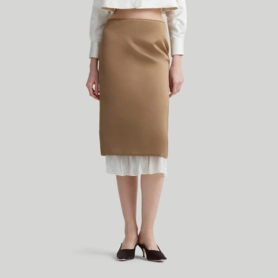 Shop Altuzarra 'fannie' Skirt In Thorn