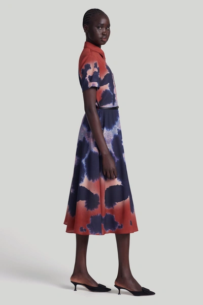 Shop Altuzarra 'kiera' Dress In Brick Ladybug
