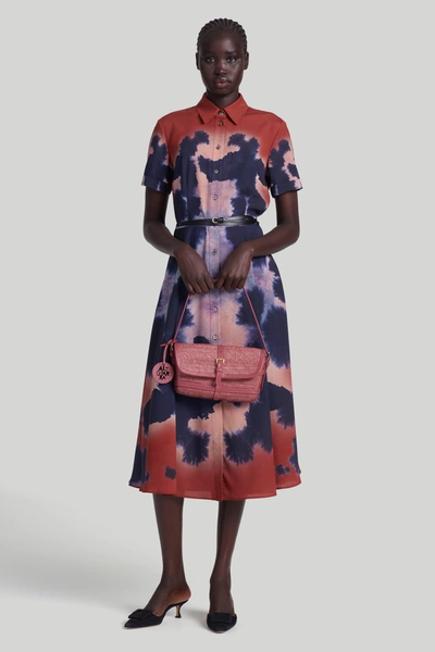 Shop Altuzarra 'kiera' Dress In Brick Ladybug