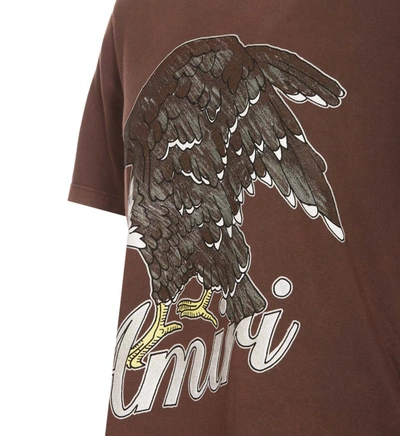Shop Amiri T-shirts And Polos In Brown