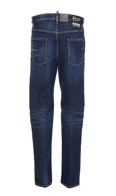 Shop Dsquared2 Trousers In Blue