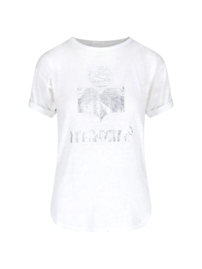 Shop Isabel Marant Étoile Marant Etoile T-shirts And Polos In White